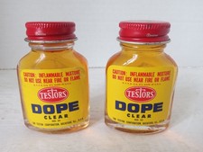 Vintage TESTORS Nitrate Dope CLEAR No. 22 (2)...