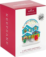 2022 Very Merry Grinchmas Dr Seuss How the Grinch Stole Christmas Hallmark