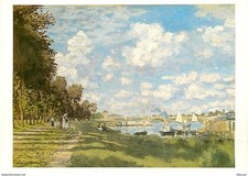 Postcard - Art - Painting - Claude Monet - Le Bassin d'Argenteuil - CPM - V
