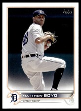 2022 Topps Matthew Boyd Detroit Tigers #128