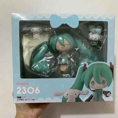 Nendoroid #2306 Hatsune Miku x Cinnamoroll - 10cm Poseable Figure Brand New--