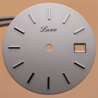 FE 140-1 Zifferblatt - LUXUS Ø30mm Datum 3h [NOS] Watch Dial