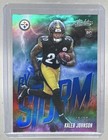 2025 Panini Absolute Kaleb Johnson Spectrum Blue (RAW)