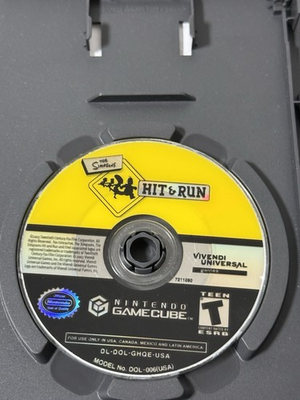 #ad The Simpsons: Hit amp; Run Nintendo GameCube 2003 Disc Only Tested amp; Working $64.99