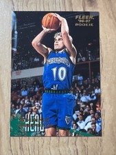 1996-97 Fleer Skybox Basketball Shane Heal Rookie Card RC #218 Timberwolves
