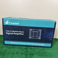 NEW Chatinf Free 5.0 Phone Signal Booster Amplifier 5g 4g LTE 2g 3g All Carriers