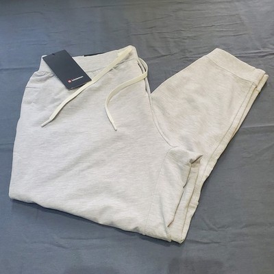 LULULEMON City Sweat Joggers Men's XXL Shorter 27'' HULS Heathered Gray NWT