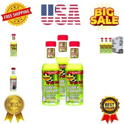 3PK High Performance Super Coolant - 16 oz, Pack of 3