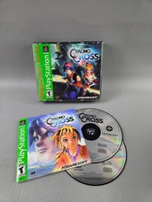 Chrono Cross Greatest Hits PlayStation Video Game 2 Disc RPG PS1 CIB