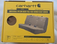 New- Carhartt Rs1435 Universal Nylon Duck Full Size Bench Seat Cover - Tanbrown New- Carhartt Rs1435 Universal Nylon Duck Full Size Bench Seat Cover - Tanbrown