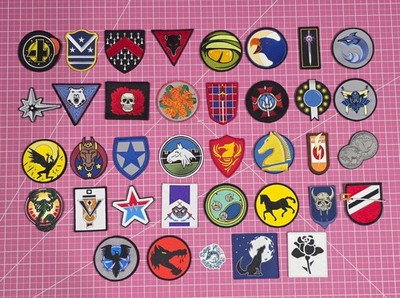 BattleTech Mercenaries Kickstarter - FACTION PATCHES - GENUINE CATALYST - NEW!