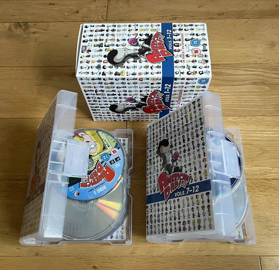 American Dad - Seasons 1-12 DVD Boxset | 36 Discs - 212 Episodes - Image 2 of 4