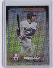 2024 Topps Freddie Freeman Holiday #102 Los Angeles Dodgers