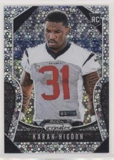 2019 Panini Prizm Rookies Disco Prizm Karan Higdon #333 00be