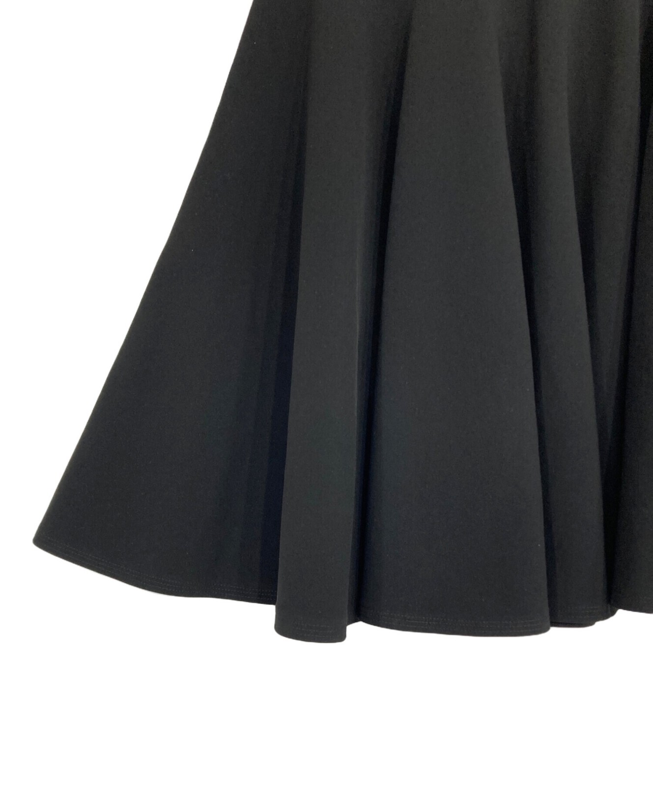 Rene basic flared skirt 34 black Ext++ - image 5