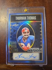 Thurman Thomas Cards, Rookie Cards and Autographed Memorabilia Guide 13