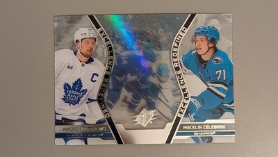 2025-26 SPx Excellence Redefined Auston Matthews, Macklin Celebrini