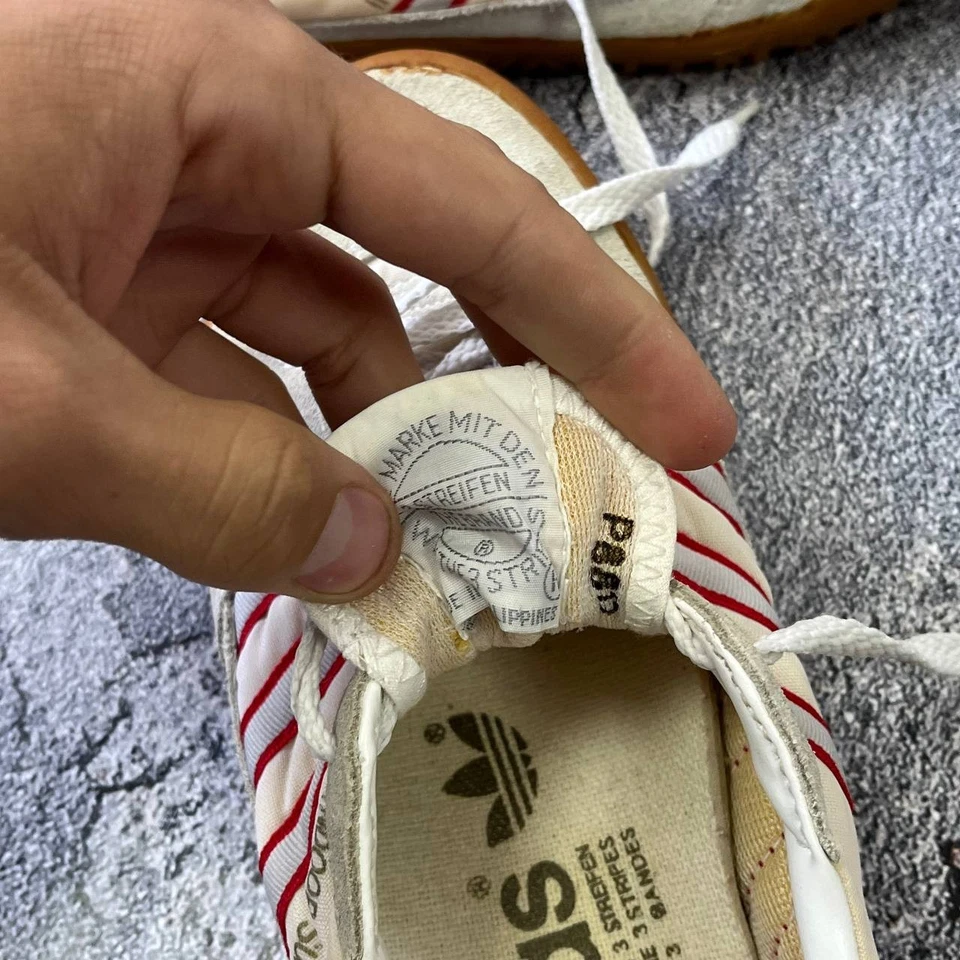 Adidas de Colección Años 80 Interior Super Hecho en Filipinas Años 80 Raro Foto 2 de 4
