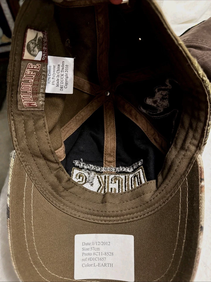 Dicks Hat And Nomad Cap Exclusive Samples OOAK Lot Of 2 Mens Hunting Outdoors    - Image 4 of 4