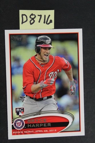 2012 Topps Update Series - Rookie Debut Bryce Harper #US183 (RC) D8716