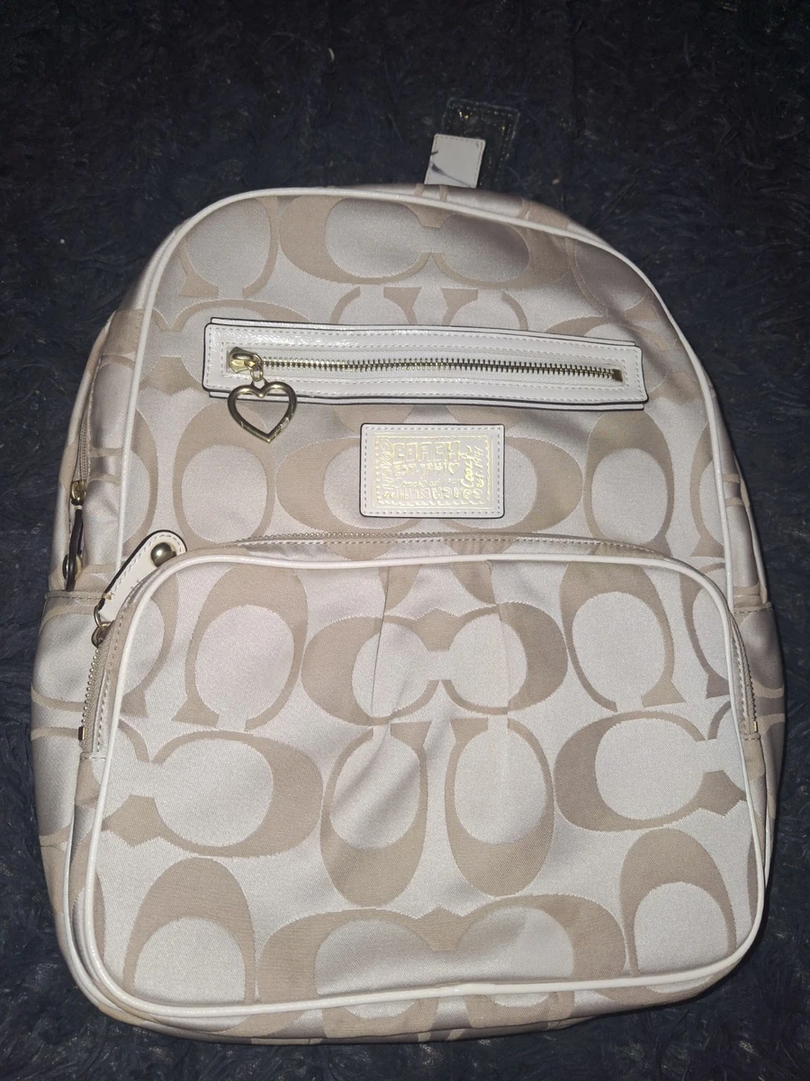 Coach Poppy Leather Exterior Backpack Bags & Handbags for Women