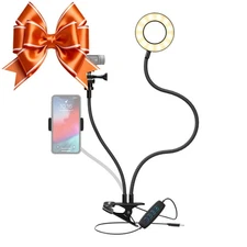 Knox Gear Webcam Stand with Selfie Ring Light VLOG Accessory MUST HAVE