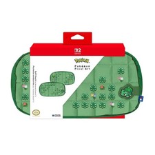 HORI Puff Pouch Pokemon Pixel Green for Nintendo Switch 2/OLED/Base Model Case