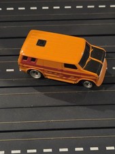 Aurora AFX Orange Ford Van Body Keep on Truckin' Red Stripes STP