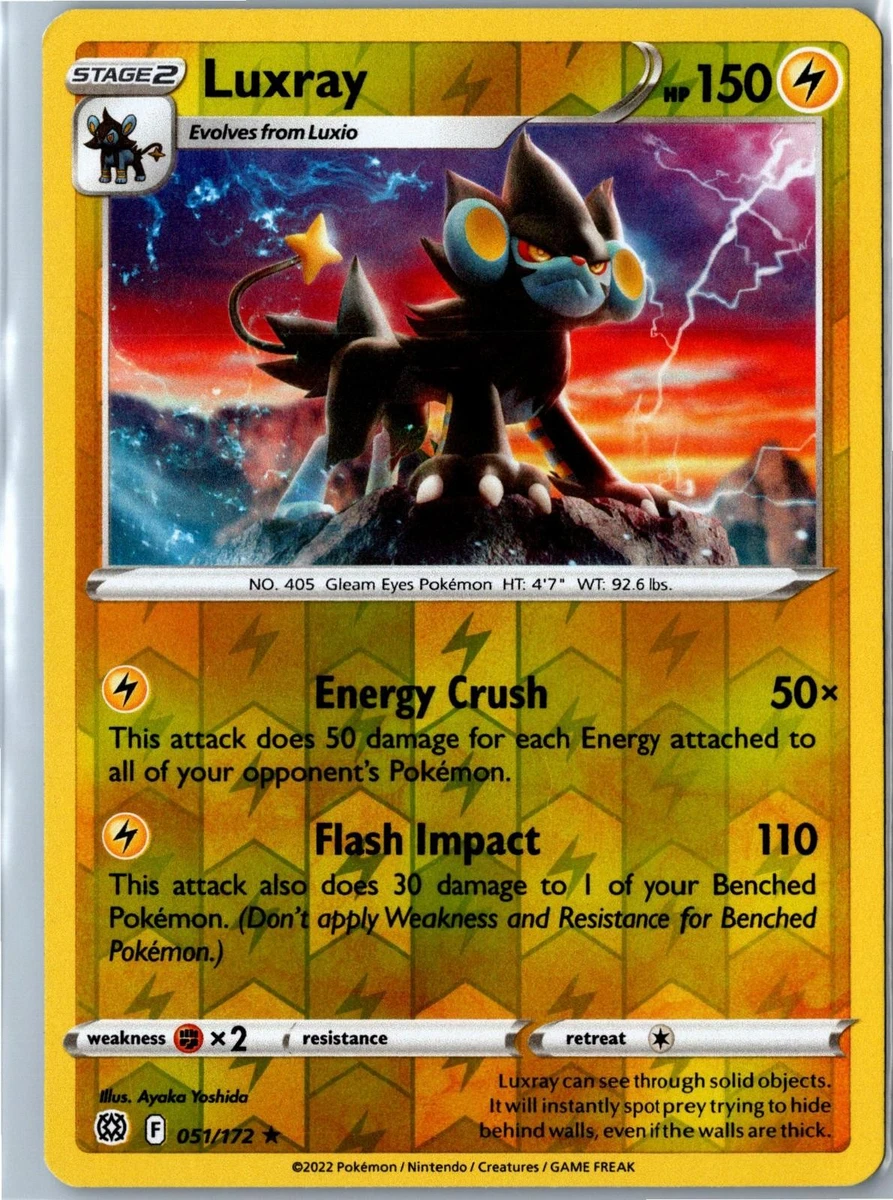luxray pokemon card price – ex 195/167 – Twilight Masquerade – Full Art Pokemon – Secret Rare : Toys & Games Astral Radiance Singles Luxray - 34/106 (Reverse Foil)