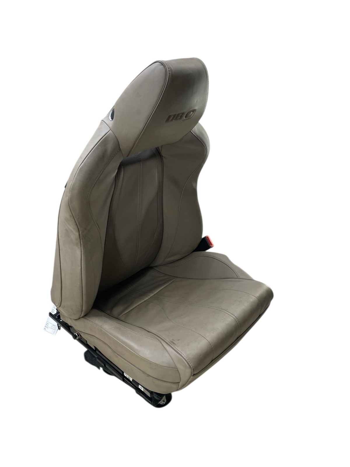 2013-2016 Aston Martin DB9 Volante Front Right Passenger Seat W/ Bag Ice Mocha