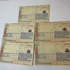 Vintage NOS Standard Oil Revolving Charge Account Agreements (5)