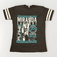 Miranda Lambert Concert Women’s T-Shirt Size M 2016 Tour Keeper of the Flame