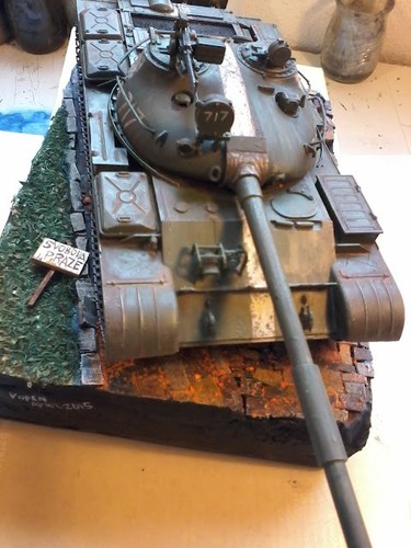 DIORAMA MILITAR T-62 EN PRIMAVERA DE PRAGA 1968 - Imagen 5 de 6