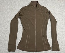 Lululemon Define Jacket Women's Size 4 Dark Green Full Zip Yoga Athletic VGUC
