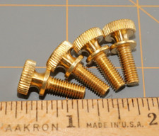 10-32-1/2" Brass Thumb Screws mechanical applications