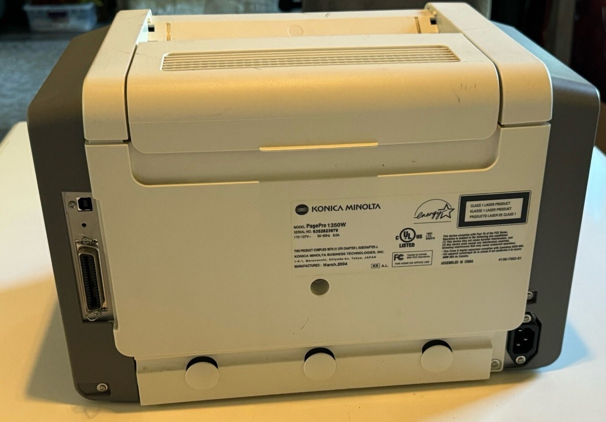 KONICA MINOLTA A4モノクロレーザー PagePro 1350W Amazon.co.jp: KONICA MINOLTA A4モノクロレーザー PagePro