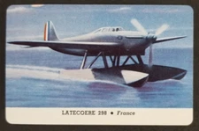 Latecoere 298 France 1944 War Airplanes Jets Leaf Card (NM)