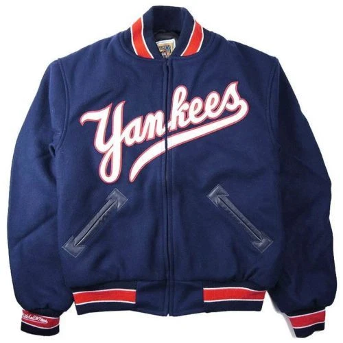 New York Yankees 1951 Mitchell and Ness Wool Jacket 2XL(52) 3XL(56) 4XL(60)