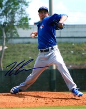 CONNER GREENE SIGNED 8X10 PHOTO BLUE JAYS COA