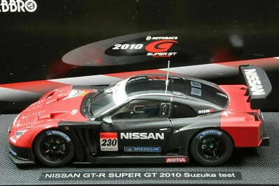 EBBRO 44316 1:43 2010 NISSAN GT-R SUZUKA TEST CAR SUPER GT500 #230