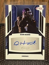 DEVIN HASKINS 2024 SAGE AUTO HOLY CROSS CRUSADERS ROOKIE AUTOGRAPH RC INSERT🔥📈