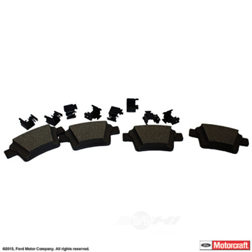 Rear Standard Premium Disc Brake Pad Set Motorcraft BRF-1071