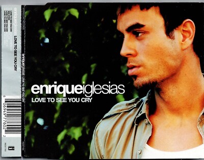 Enrique Iglesias - 5''CD - Love To See You Cry (Metro Mix + Video) 4 Tracks