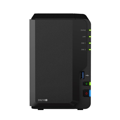 Synology シノロジー DS218Play おとなしく WD RED 4TB NAS