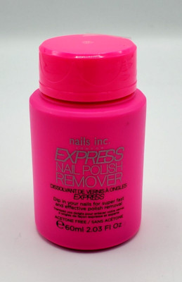 NEW Nails Inc Express Nail Polish Remover pot