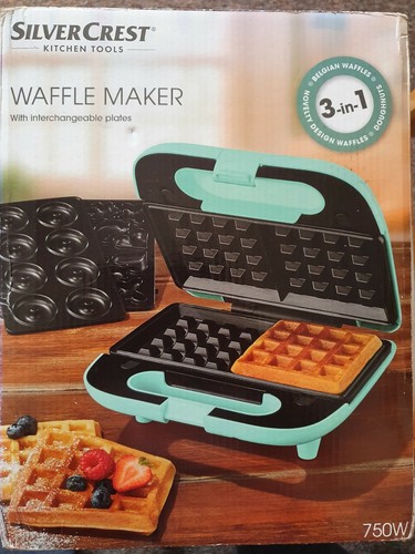 silver crest waffle maker 3 in 1