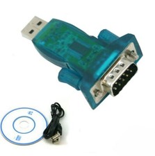 USB to serial RS232 DB9 Adapter Converter for Win7 Window 7 64 32 Bit Vista XP