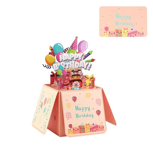 Paper 3D Pop-Up Greeting Card Blessing Invitations Cards Mothers Day - Picture 3 of 7