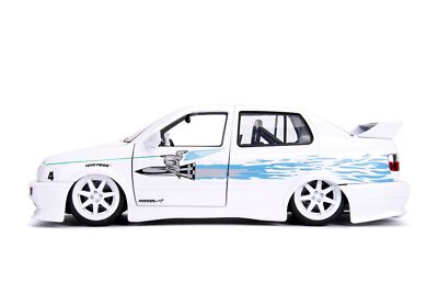 Jesse's Volkswagen Jetta White with Graphics Fast & Furious Movie