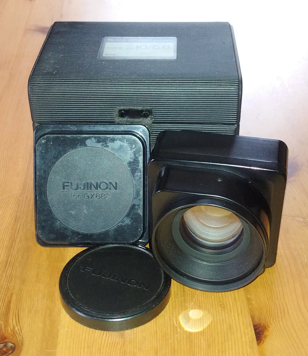 Portrait Fuji Gx680 Fujinon GX Lens In Case For Fuji GX680 Medium